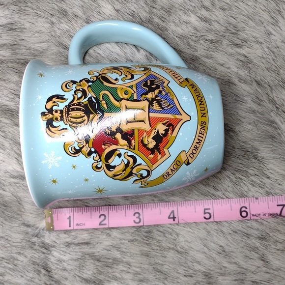 Harry Potter Crest Blue Large Coffee Mug - Picture 7 of 8
